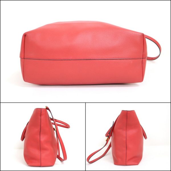 2000232256300052 3 Prada 2WAY bag red leather