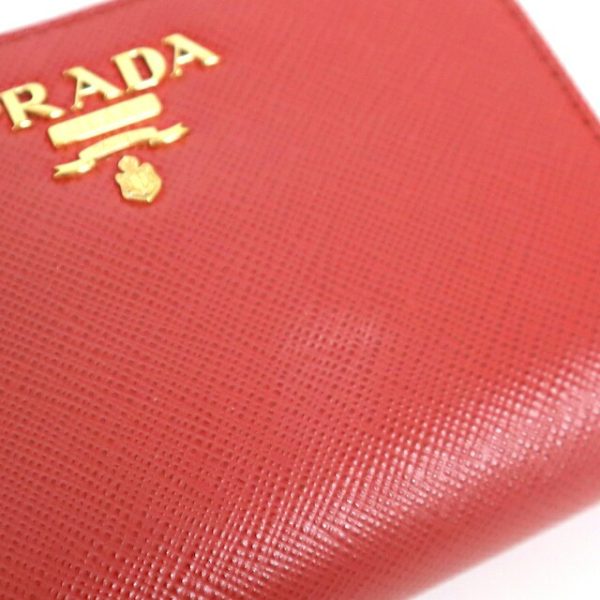 2000234256000035 4 Prada Wallet Saffiano Red