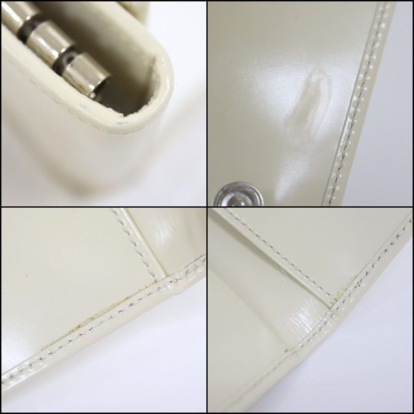 2000235255000008 8 Prada 6 key case brushed white