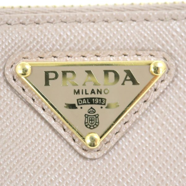 2000237256500015 4 Prada card case pink beige