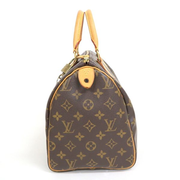 2000345255400040 4 Louis Vuitton Speedy 30 Handbag Brown Monogram