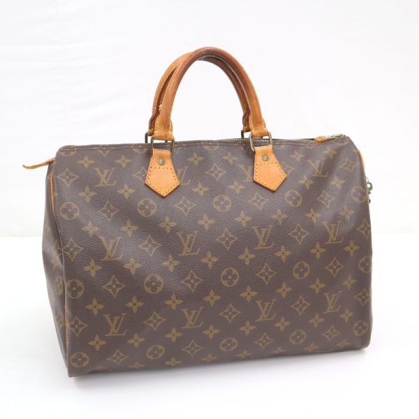 2000345256100038 2 Louis Vuitton Speedy 35 Bag Monogram Bag