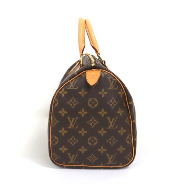 2000345256300071 3 Louis Vuitton Speedy 30 Handbag Monogram Brown