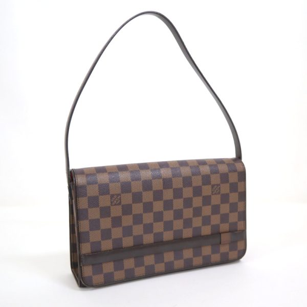 2000420256000002 1 Louis Vuitton Tribeca Long Shoulder Bag Damier Ebene Brown