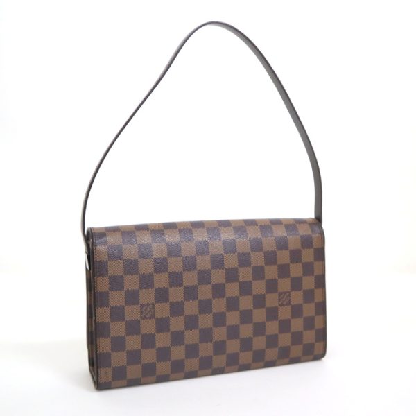 2000420256000002 2 Louis Vuitton Tribeca Long Shoulder Bag Damier Ebene Brown