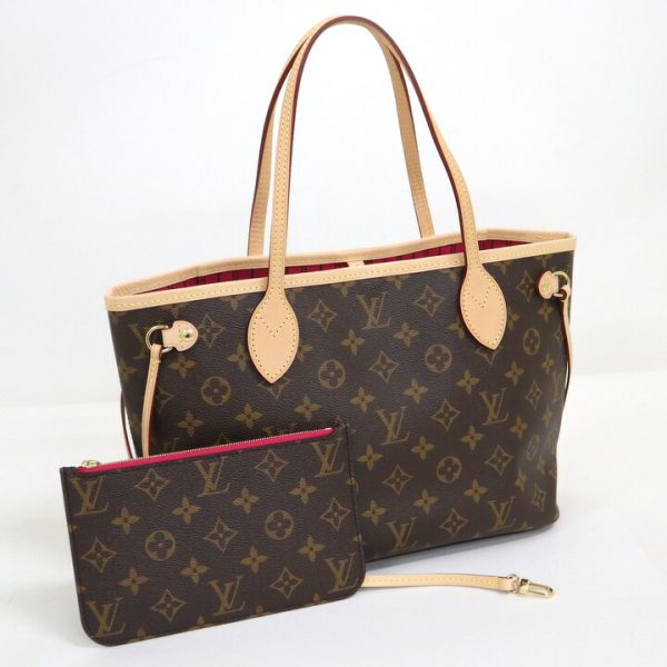 2000773255900280 1 Louis Vuitton Neverfull PM Tote Bag Pivoine