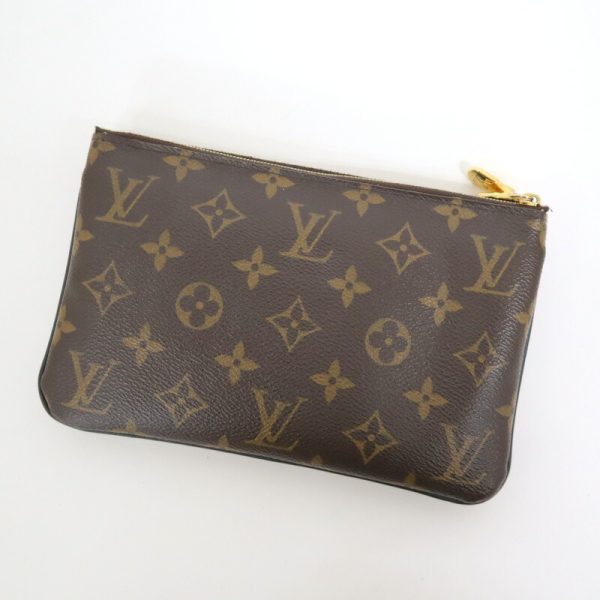 2000773256000217 2 Louis Vuitton Pochette Double Zip Shoulder Bag Monogram Reverse