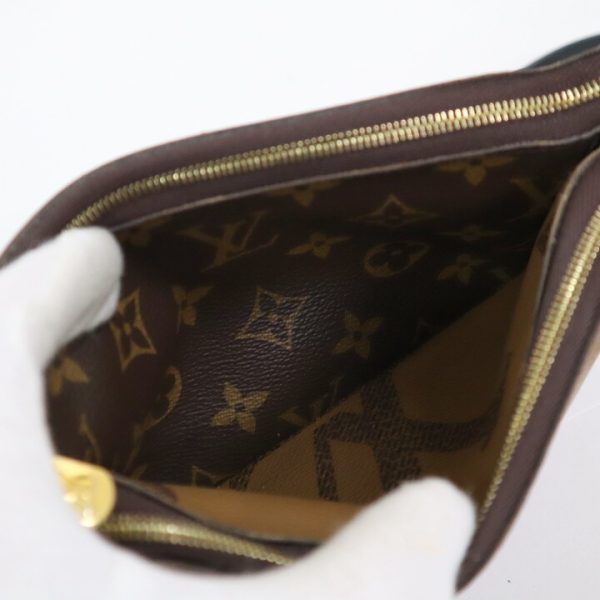 2000773256000217 7 Louis Vuitton Pochette Double Zip Shoulder Bag Monogram Reverse