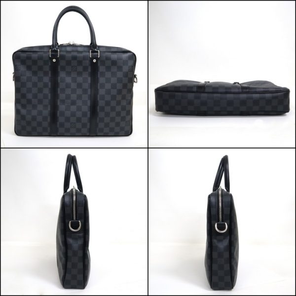 2000773256100388 2 Louis Vuitton PDV PM 2WAY bag Damier Graphite Black