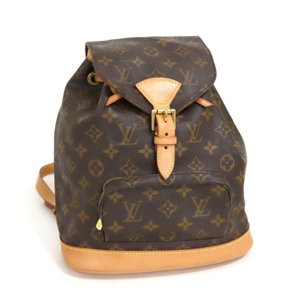 2000773256100409 1 Louis Vuitton Montsouris MM Backpack Monogram Brown