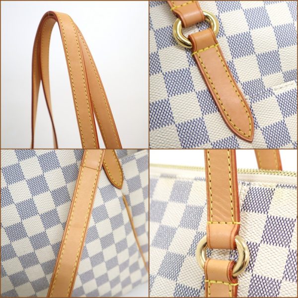 2000773256300249 4 Louis Vuitton Totally MM Tote Bag Damier Azur White