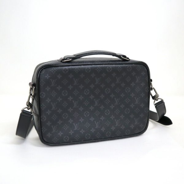 2000773256500354 2 Louis Vuitton Patchwork Messenger Multi Pocket Eclipse Black