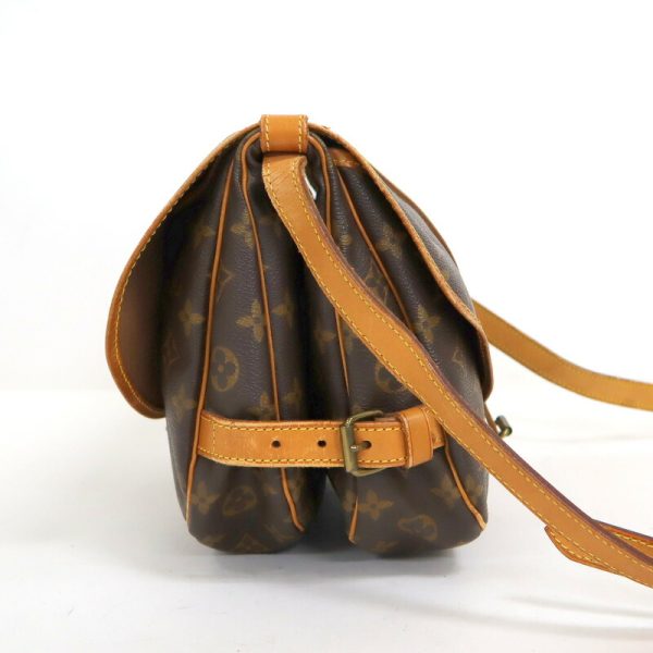 2000773256500434 3 Louis Vuitton Saumur 30 Monogram Brown