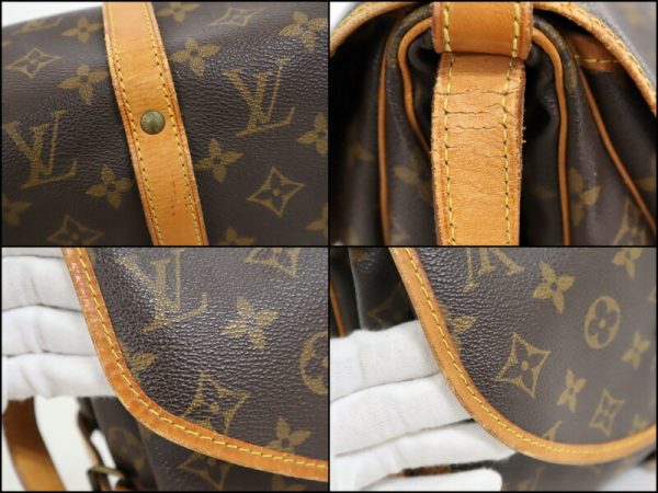 2000773256500434 9 Louis Vuitton Saumur 30 Monogram Brown