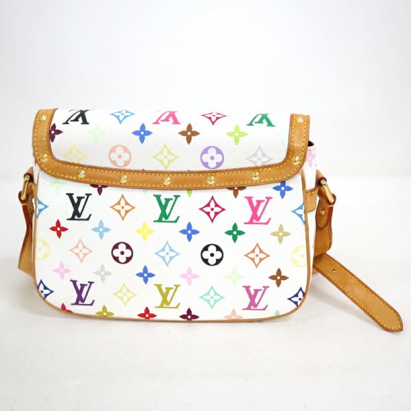 2000773256500528 2 Louis Vuitton Sologne Shoulder Bag Multicolor White