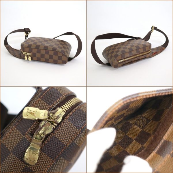 2000773256500577 3 Louis Vuitton Jeronimos body bag Damier Ebene Brown