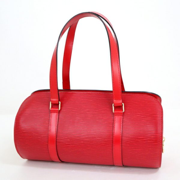 2000773256600071 3 Louis Vuitton Souflot Shoulder Bag Epi Castilian Red