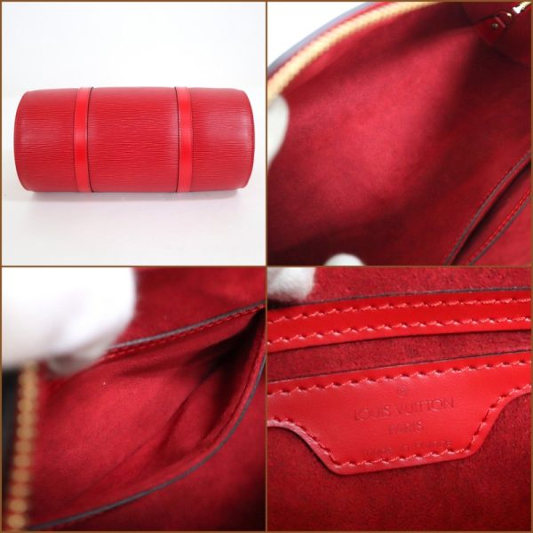 2000773256600071 7 Louis Vuitton Souflot Shoulder Bag Epi Castilian Red