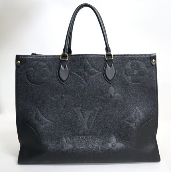 2000803255000376 2 Louis Vuitton On the Go GM Tote Bag Empreinte Noir