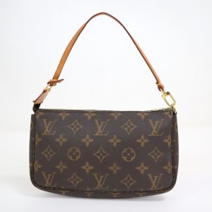 2000803255000389 1 Louis Vuitton Mini Speedy Handbag Monogram Brown