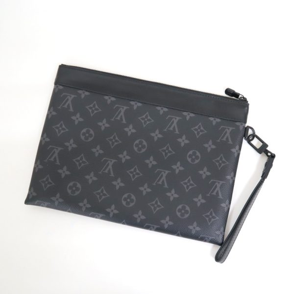 2000803255000416 2 Louis Vuitton Pochette To Go Clutch Eclipse Black