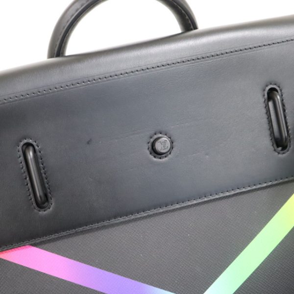 2000803255500068 6 Louis Vuitton Steamer PM 2WAY shoulder bag Taiga Noir Rainbow