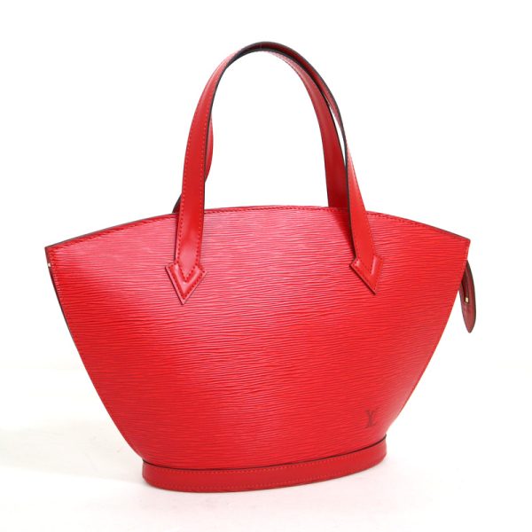 2000803256100283 1 Louis Vuitton Saint Jacques tote bag Epi Castilian red