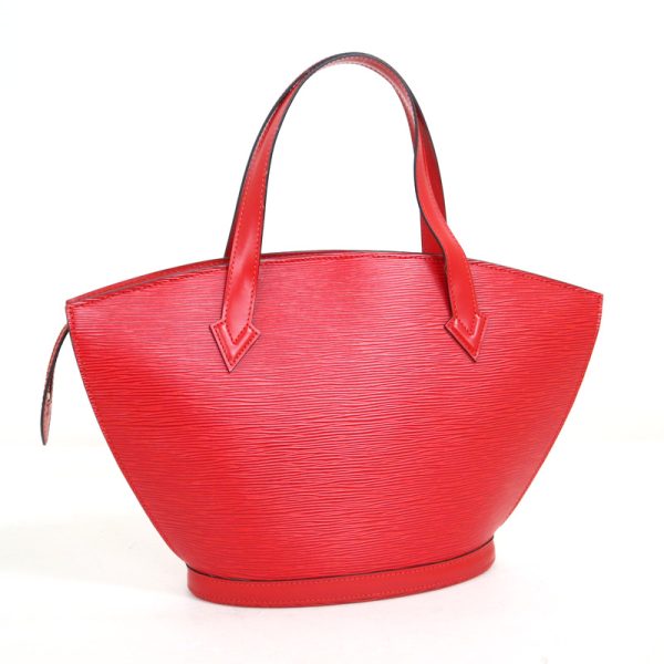 2000803256100283 2 Louis Vuitton Saint Jacques tote bag Epi Castilian red