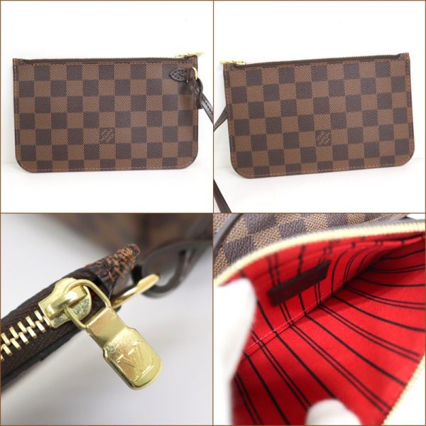 2000803256100325 9 Louis Vuitton Neverfull PM tote bag pouch Damier Ebene