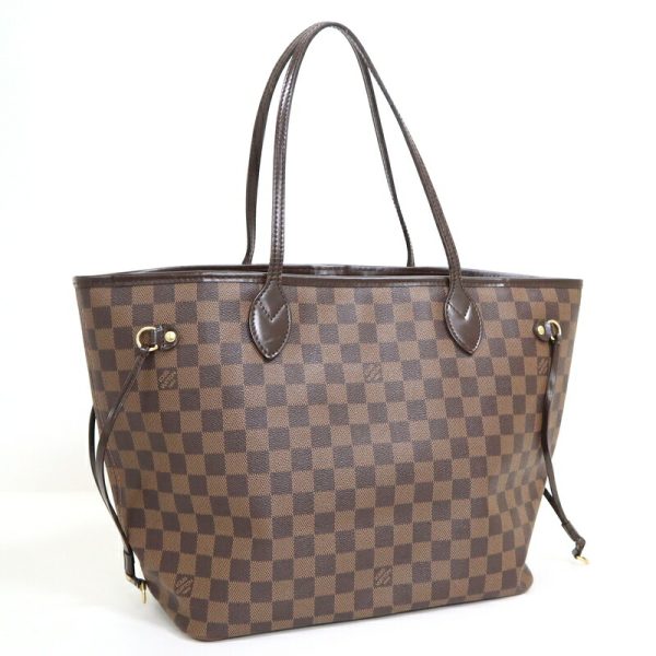 2000803256200001 1 Louis Vuitton Neverfull MM Tote Bag Damier Ebene Brown