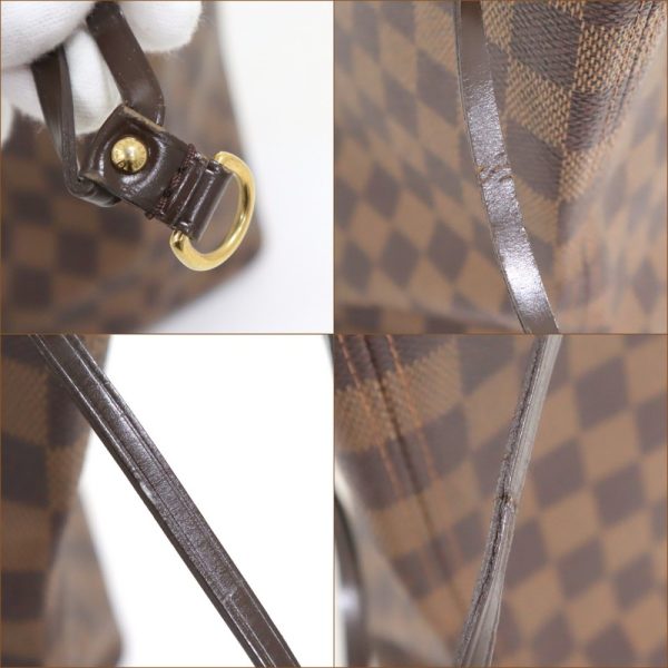 2000803256200001 4 Louis Vuitton Neverfull MM Tote Bag Damier Ebene Brown