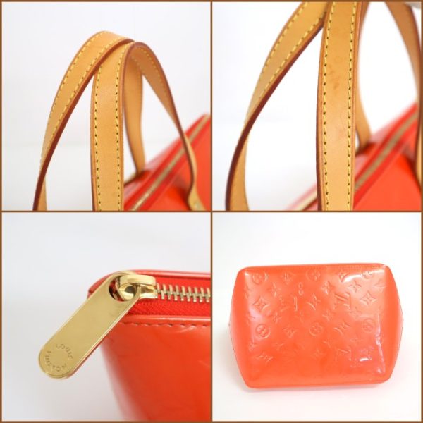 2000803256300147 6 Louis Vuitton Belveis PM Handbag Vernis Orange Sunset