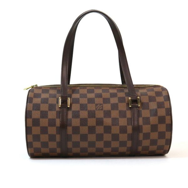 2000803256500286 3 Louis Vuitton Papillon Shoulder Bag Damier Ebene Brown