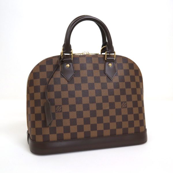 2000803256500367 1 Louis Vuitton Alma PM Damier Ebene Brown