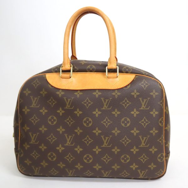 2000803256500400 2 Louis Vuitton Deuville MM Monogram Brown