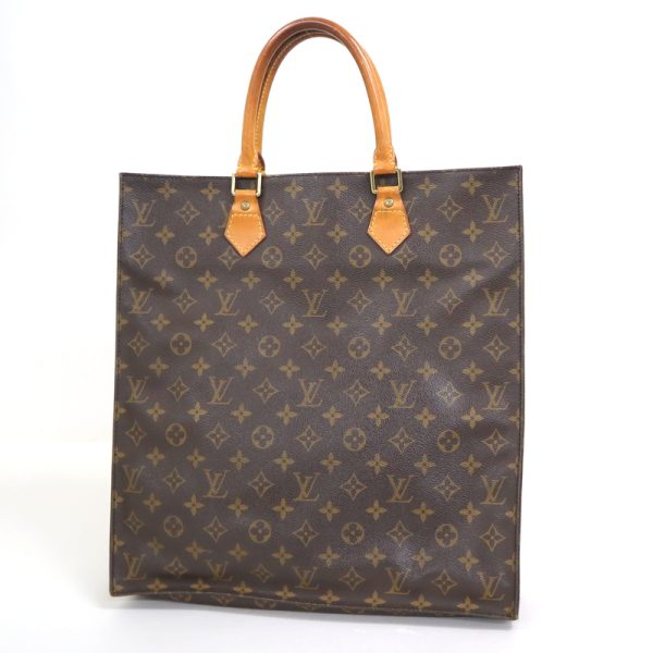 2000803256500543 2 Louis Vuitton Sac Plat Monogram M51140 Brown