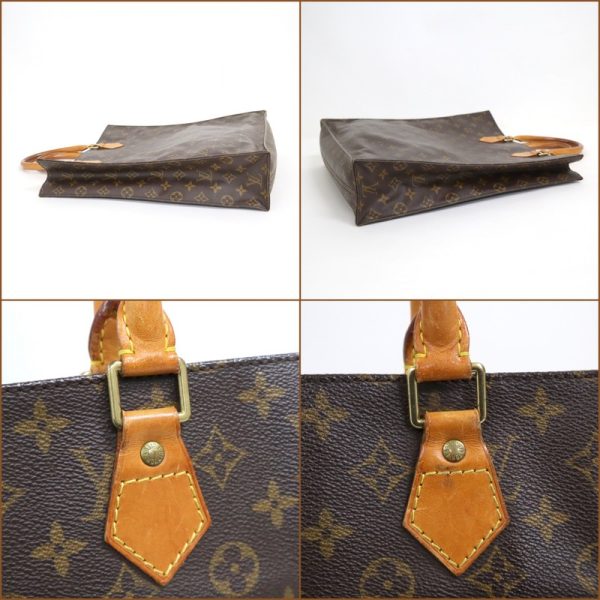 2000803256500543 4 Louis Vuitton Sac Plat Monogram M51140 Brown