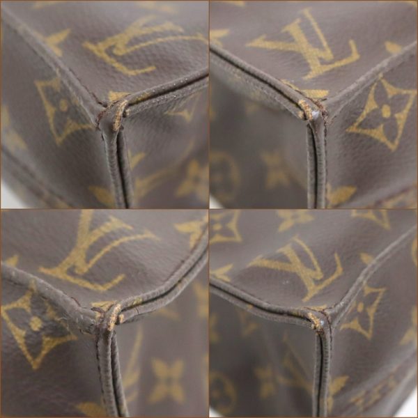 2000803256500543 6 Louis Vuitton Sac Plat Monogram M51140 Brown