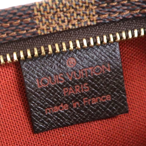 2000803256500551 9 Louis Vuitton Truth Makeup Handbag Damier Ebene Brown