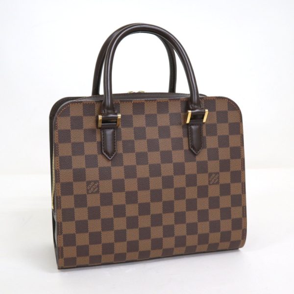 2000803256500581 1 Louis Vuitton Triana Handbag Damier Ebene Brown