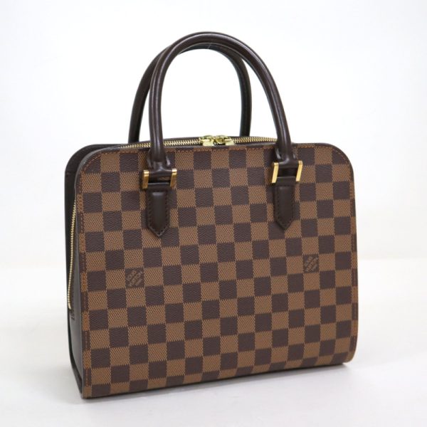 2000803256500581 2 Louis Vuitton Triana Handbag Damier Ebene Brown