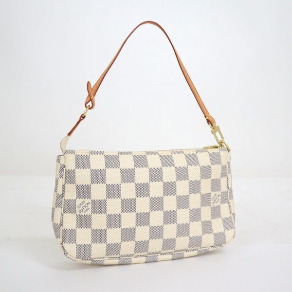 2000803256500604 2 Louis Vuitton Pochette Accessoire Shoulder Bag Damier Azur