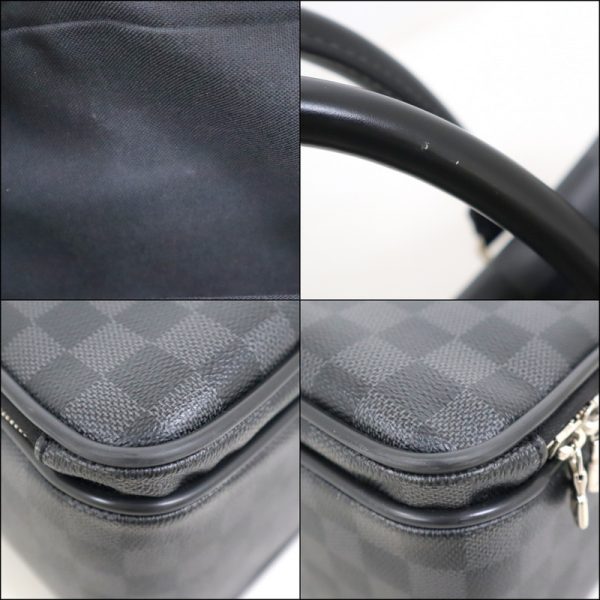 2000803256600307 9 Louis Vuitton Ikar bag Damier Graphite Black