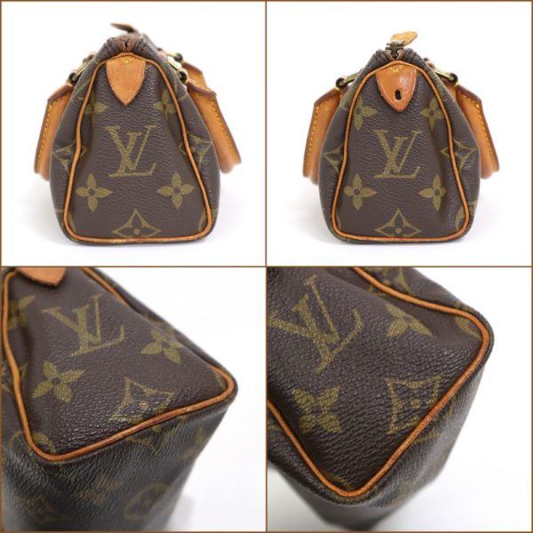 2000803257000012 4 Louis Vuitton Mini Speedy Handbag Monogram