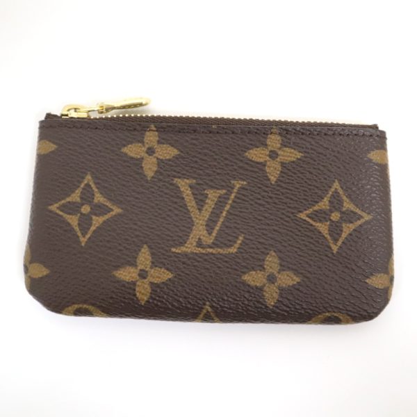 2000864255900018 1 Louis Vuitton pochette coin case key ring monogram