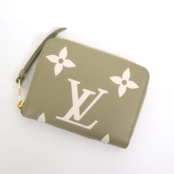 2000864256500064 2 Louis Vuitton Zippy Coin Coin Case Bicolor Emplant M82448