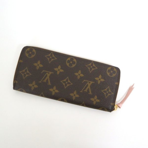 2001017255000504 1 Louis Vuitton Portefeuille Clemence Monogram Wallet Fuchsia