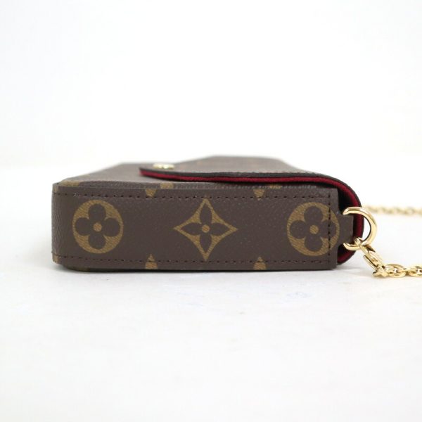 2001017255000555 3 Louis Vuitton Pochette Felicie Shoulder Wallet Monogram