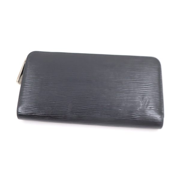 2001017255300158 1 Louis Vuitton Zippy Wallet Long Wallet Epi Noir Black