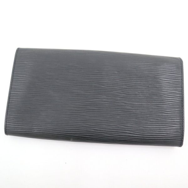 2001017255300179 2 Louis Vuitton Portefeuille Sara BifLong Wallet Epi Noir